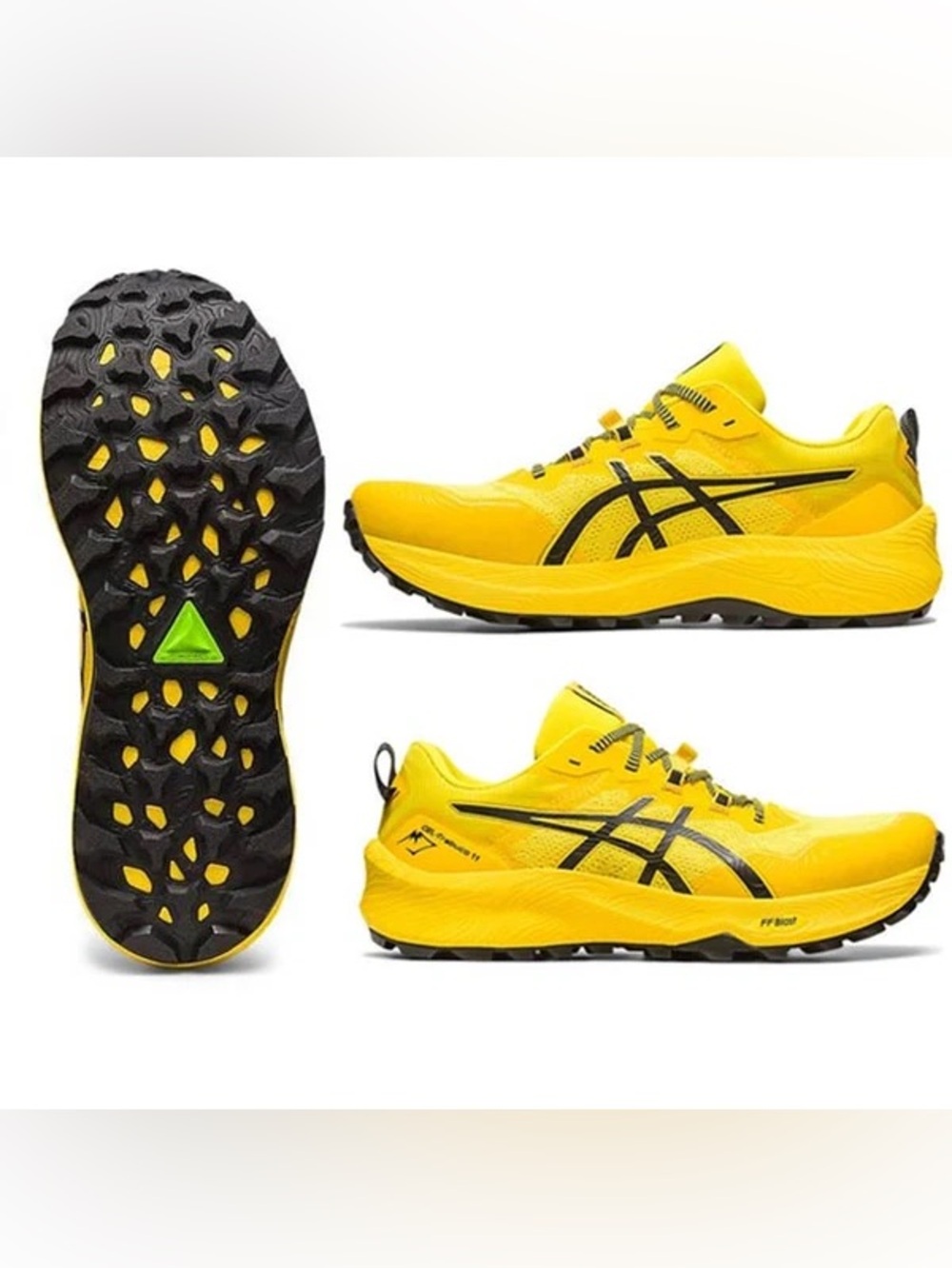 ASICS Men's Gel-Trabuco 11 'Golden Yellow Black' trail running shoes